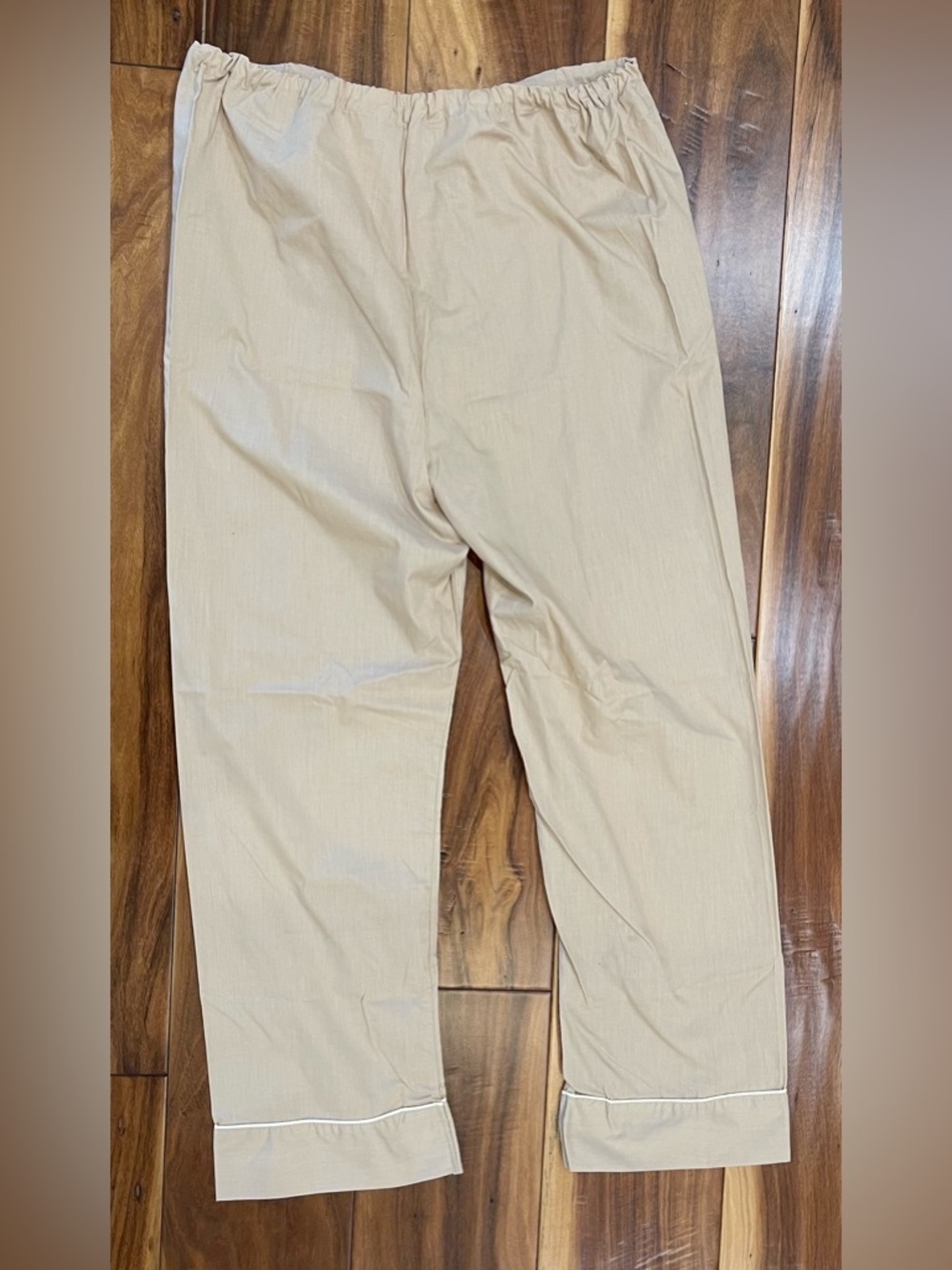 Vintage 70’s Pierre Cardin 2 piece Men’s M beige pajama set - Picture 9 of 9